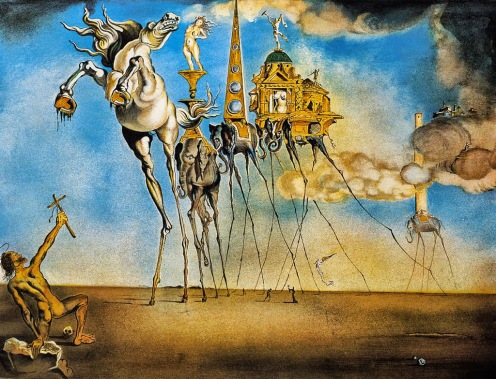 La tentación de An Antonio, Dalí, 1946