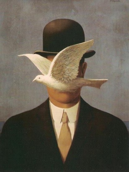 2 Magritte e il pittore di tutti quelli che si imbarazzano di fronte alle proprie idee, tanto che non hanno mai avuto il coraggio di riferirle a qualcuno. Nemmeno a loro stessi